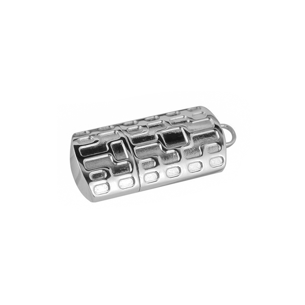 紋路開蓋金屬USB