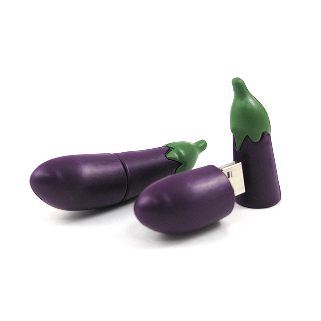 茄子造型隨身碟-