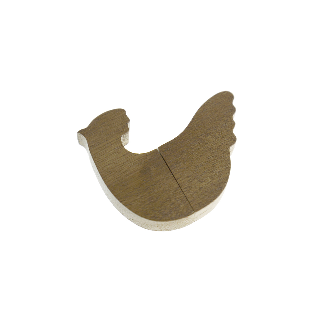 木頭公雞隨身碟 USB客製-