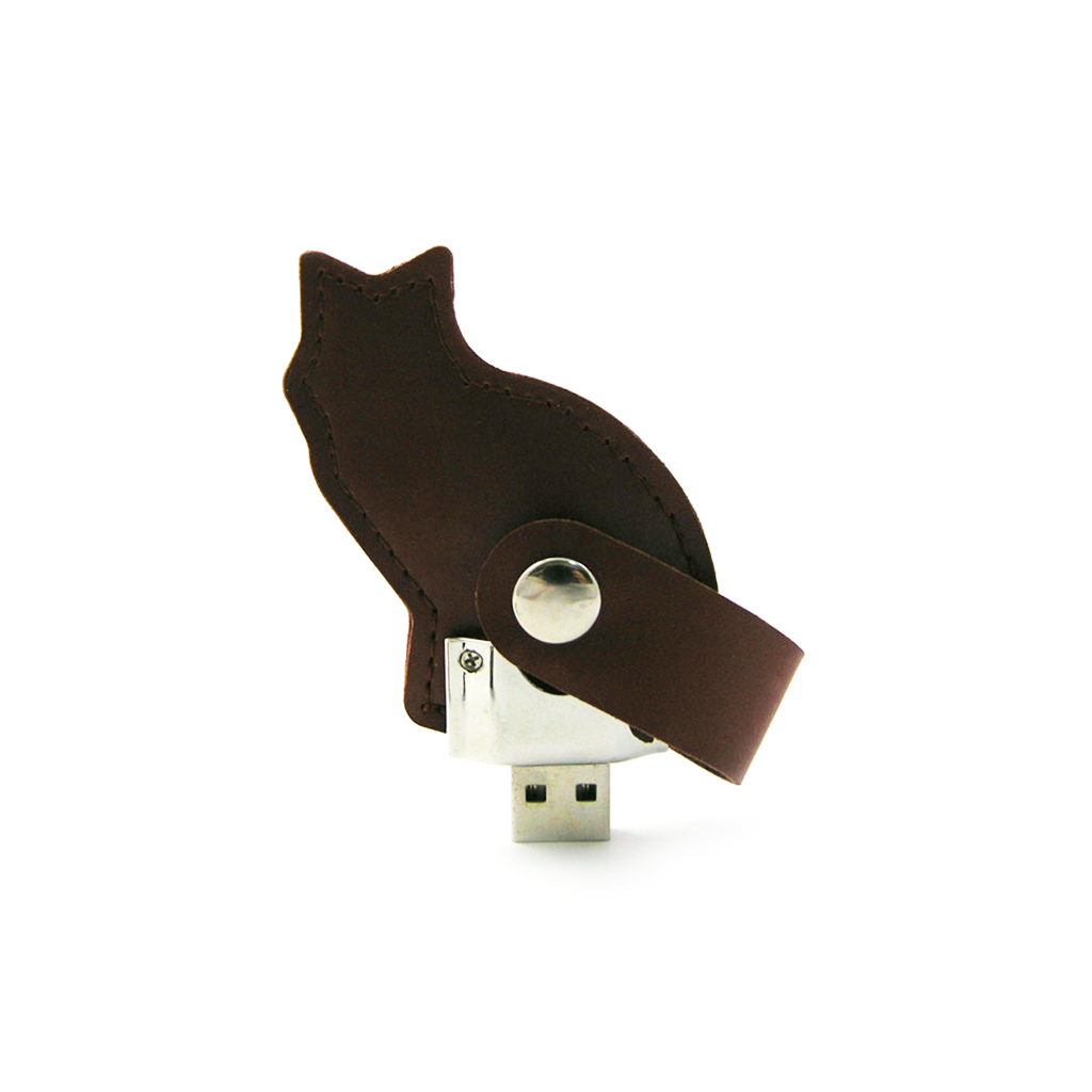 貓咪皮革隨身碟 USB訂製-