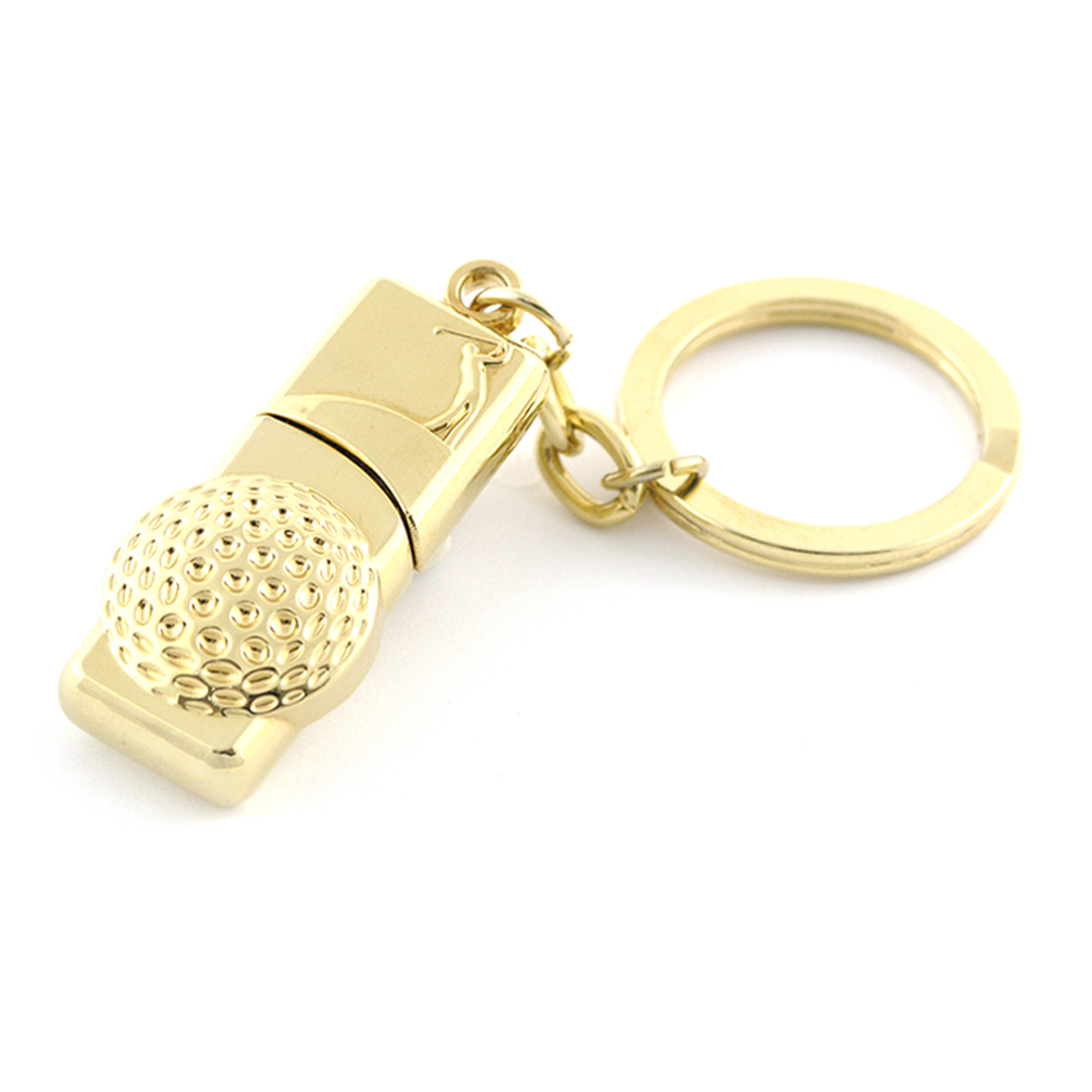 金屬高爾夫球隨身碟-