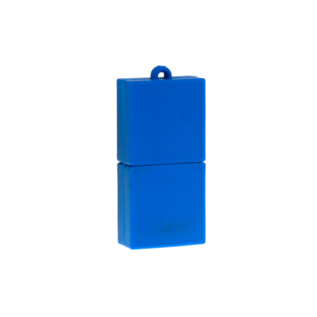 客製化藍色小積木隨身碟-