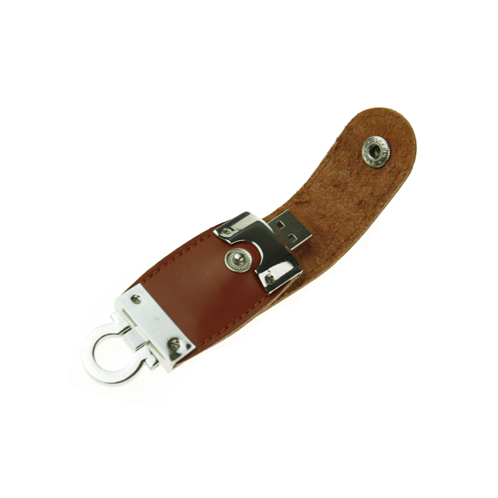 刻字皮革隨身碟-