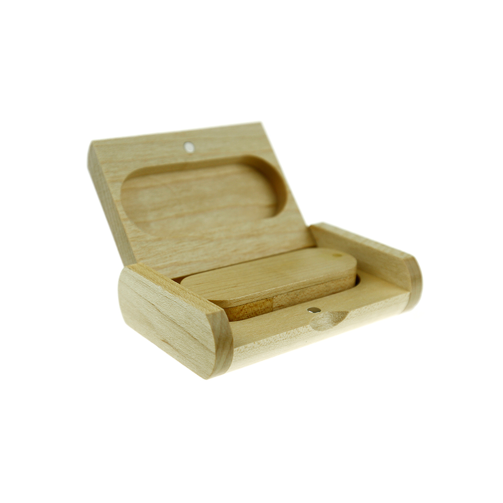 原木木頭盒隨身碟-