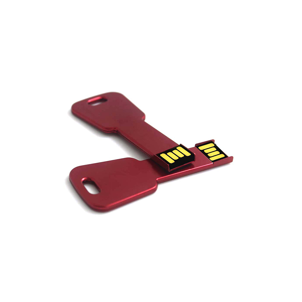 紅鑰匙金屬USB 隨身碟製作-