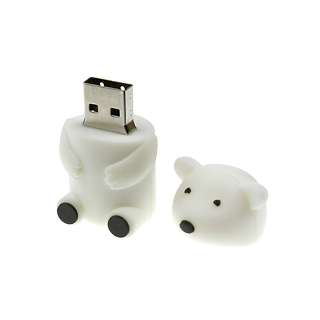 小白熊造型隨身碟-