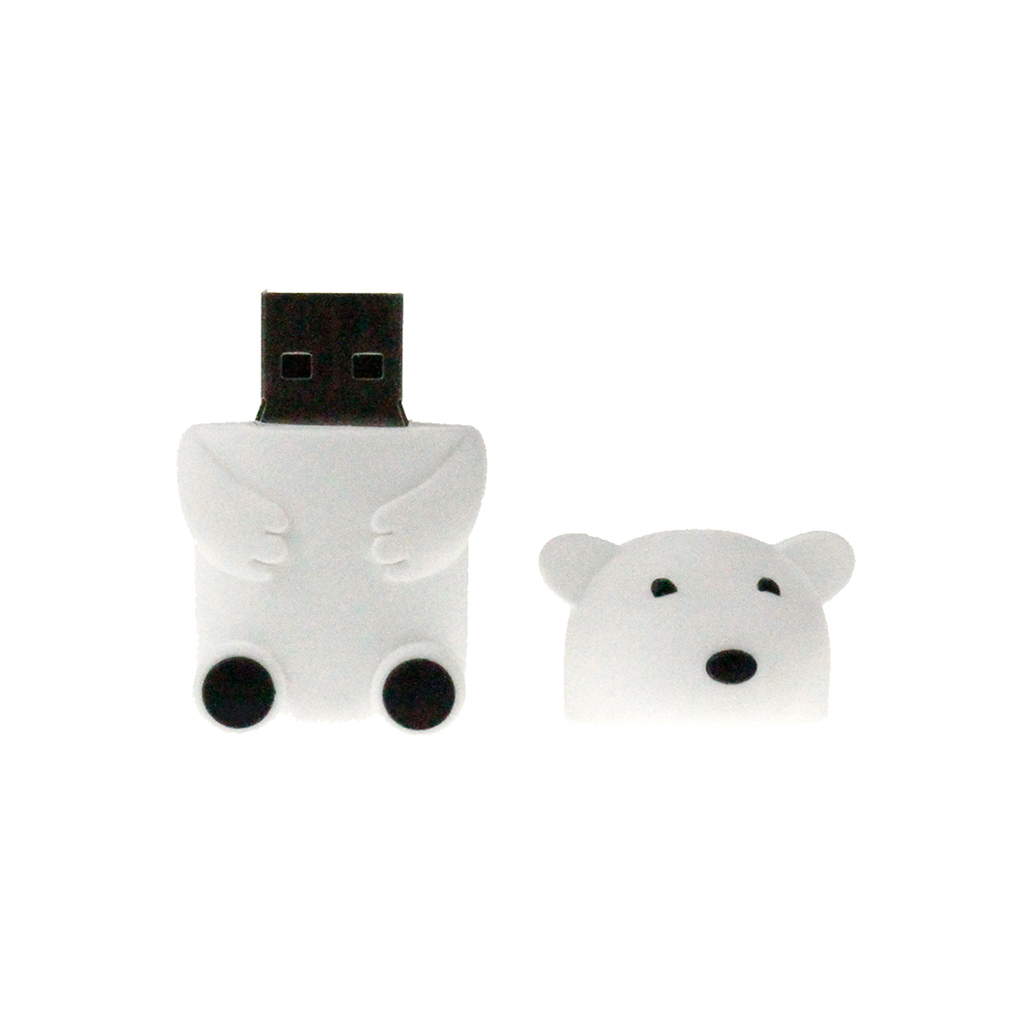 小白熊造型隨身碟-