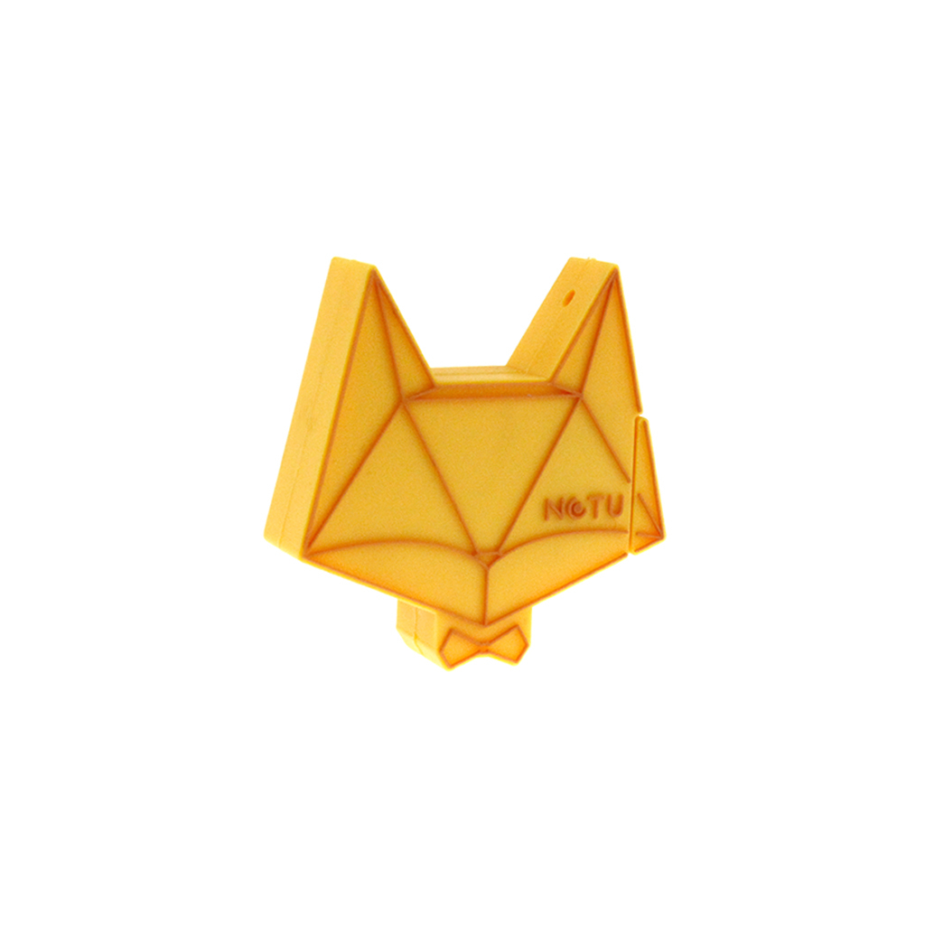 立體狐狸客製化隨身碟 隨身碟軟膠開模-