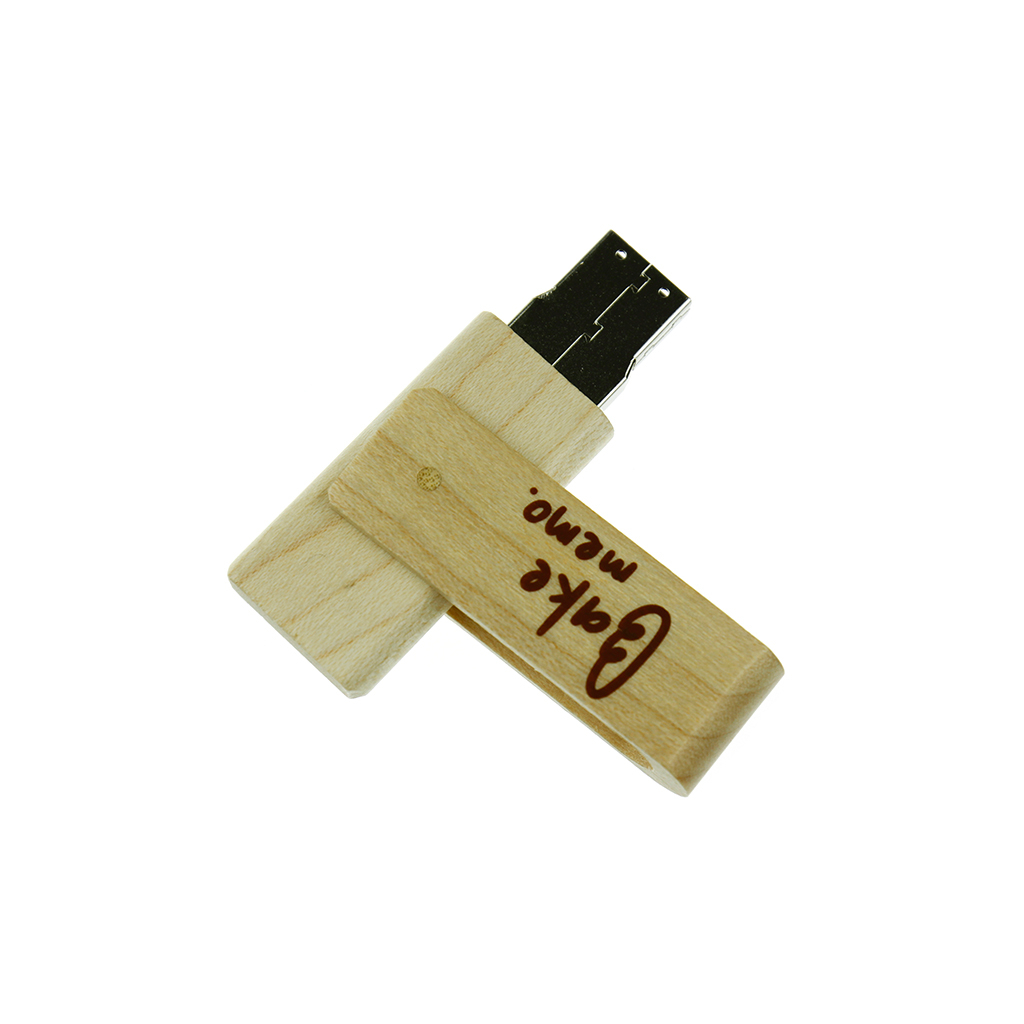 客製LOGO木頭隨身碟-