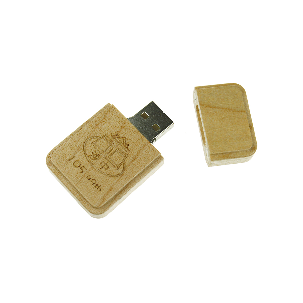 刻字薄型木頭隨身碟-薄型木頭隨身碟