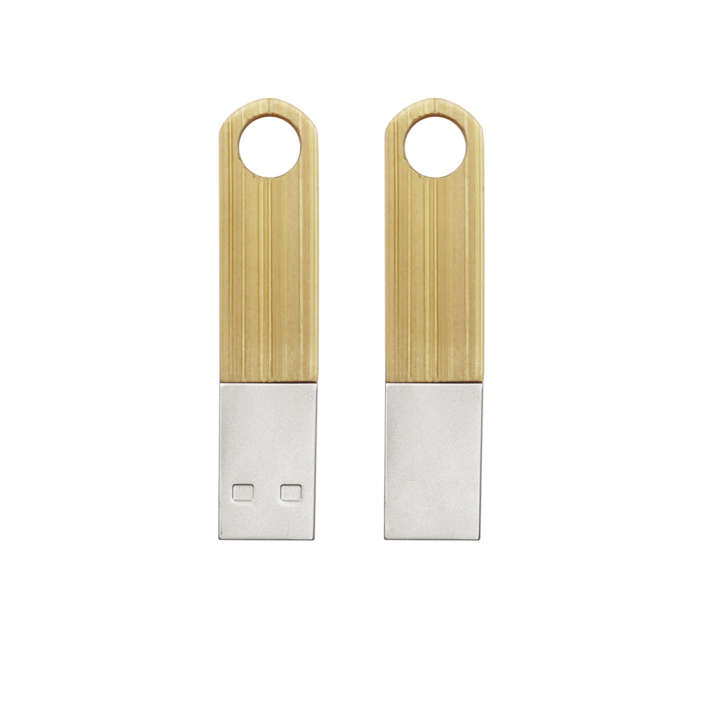 圓形掛環木頭隨身碟-圓形掛環木頭隨身碟